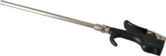 Coilhose Pneumatics - Safety Extension Tube Thumb Lever Blow Gun - 1/4 NPT, 8" Tube Length, Zinc - Americas Tooling