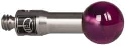 Renishaw - 0.1969 Inch Ball Diameter, Stainless Steel Stem, M2 Thread, Ruby Point Ball Tip CMM Stylus - 0.3937 Inch Working Length, 0.0984 Inch Stem Diameter, 0.3937 Inch Overall Length - Americas Tooling