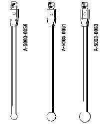 Renishaw - 8 mm Ball Diameter, CMM Stylus and Probe - 110.5 mm Overall Length - Americas Tooling