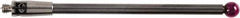 Renishaw - 0.1181 Inch Ball Diameter, Carbide Stem, M2 Thread, Ruby Point Ball Tip CMM Stylus - 1.4567 Inch Working Length, 0.0787 Inch Stem Diameter, 1.5748 Inch Overall Length - Americas Tooling