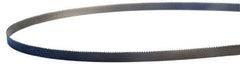 Lenox - 14 to 18 TPI, 8' 2" Long x 3/8" Wide x 0.025" Thick, Welded Band Saw Blade - Bi-Metal, Toothed Edge, Flexible Back, Contour Cutting - Americas Tooling