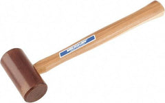 Vaughan Bushnell - 3/4 Lb Head Rawhide Mallet - 12" OAL, Wood Handle - Americas Tooling