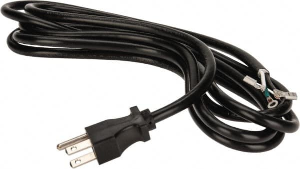 Gast - 1/3 HP Power Cord Assembly - 10 Ft. Long, 115-1 Voltage - Americas Tooling