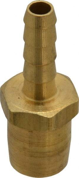 Acme - Open Check Brass Air Chuck - Straight Push On Chuck, 1/4 Barbed - Americas Tooling