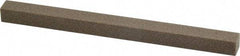 Norton - 4" Long x 1/4" Wide x 1/4" Thick, Aluminum Oxide Sharpening Stone - Square - Americas Tooling