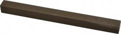 Norton - 6" Long x 1/2" Wide x 1/2" Thick, Aluminum Oxide Sharpening Stone - Square, Coarse Grade - Americas Tooling