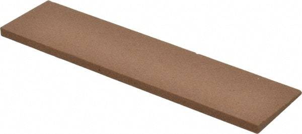 Norton - 4" Long x 1" Wide x 1/8" Thick, Aluminum Oxide Sharpening Stone - Knife, Medium Grade - Americas Tooling