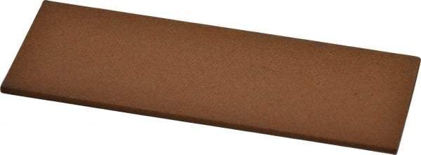 Norton - 4-1/2" Long x 1-3/4" Diam x 1/4" Thick, Aluminum Oxide Sharpening Stone - Round, Medium Grade - Americas Tooling