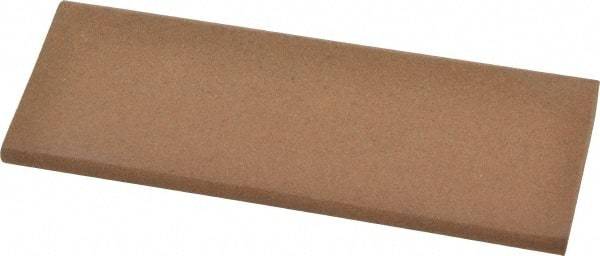 Norton - 4-1/2" Long x 1-3/4" Diam x 1/2" Thick, Aluminum Oxide Sharpening Stone - Round, Medium Grade - Americas Tooling