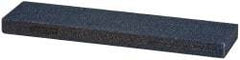 Norton - 4" Long x 1" Wide x 1/4" Thick, Silicon Carbide Sharpening Stone - Rectangle, Medium Grade - Americas Tooling