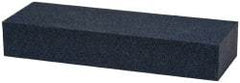 Norton - 6" Long x 2" Wide x 1" Thick, Silicon Carbide Sharpening Stone - Rectangle, Medium Grade - Americas Tooling