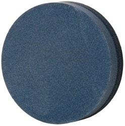 Norton - 4" Long x 1" Diam x 1" Thick, Silicon Carbide Sharpening Stone - Round, Coarse, Fine Grade - Americas Tooling