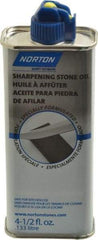 Norton - Sharpening Stone Oil Container Size Range: Smaller than 16 oz. Food Grade: NonFoodGrade - Americas Tooling