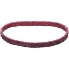 Dynabrade - 1/2" Wide x 12" OAL, Aluminum Oxide Abrasive Belt - Aluminum Oxide, Medium, Nonwoven, Series SC-BS - Americas Tooling