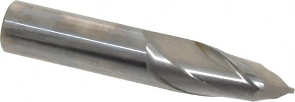 Magafor - 1/2" Body Diam, 90°, 2-3/4" OAL, Solid Carbide Spotting Drill - Americas Tooling