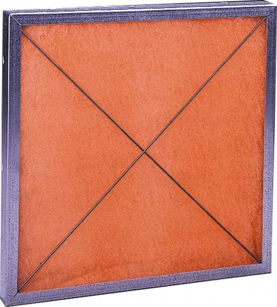 PrecisionAire - Corrosion-Resistant Steel Air Filter Frame - 16" Noml Height x 1" Noml Depth x 20" Noml Width, For Use with Media Pads - Americas Tooling