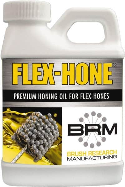 Brush Research Mfg. - Flex-Hone, 1 Qt Bottle Honing Fluid - Straight Oil, For Cutting - Americas Tooling