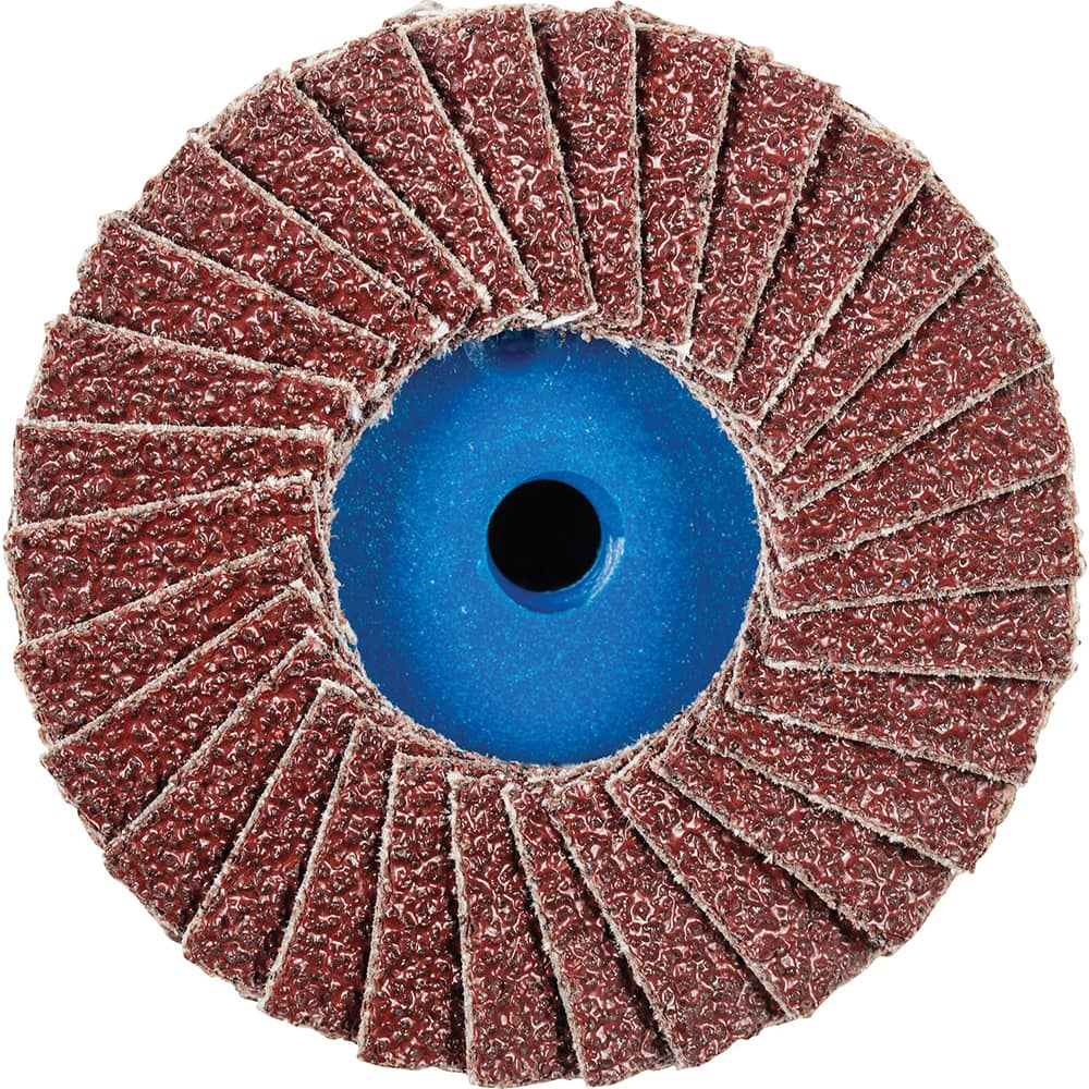 PFERD - Flap Discs; Abrasive Type: Coated ; Flap Disc Type: Compact ; Disc Diameter (Inch): 2 ; Abrasive Material: Aluminum Oxide ; Grit: 40 ; Attaching System: Quick Change Type CD - Exact Industrial Supply