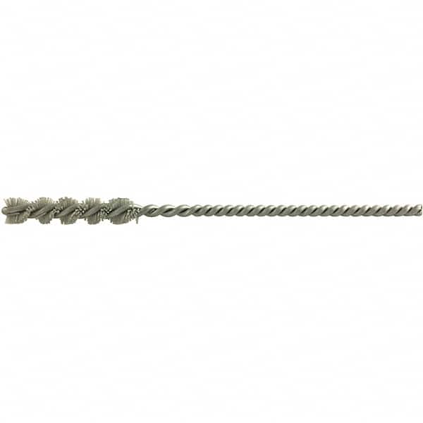 Brush Research Mfg. - 3mm Bore Diam, 180 Grit, Aluminum Oxide Flexible Hone - Medium, 1" OAL - Americas Tooling