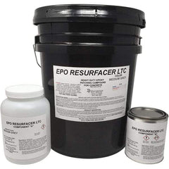 Made in USA - 50 Lb Concrete Repair/Resurfacing - Medium Gray, 25 Sq Ft Coverage, Epoxy Resin - Americas Tooling