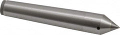 Made in USA - Carbide-Tipped Alloy Steel Standard Point Solid Dead Center - Jarno 4 Taper, 3" OAL - Americas Tooling