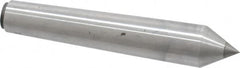 Made in USA - Carbide-Tipped Alloy Steel Standard Point Solid Dead Center - Jarno 5 Taper, 3-5/8" OAL - Americas Tooling