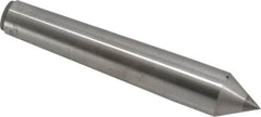 Made in USA - Carbide-Tipped Alloy Steel Standard Point Solid Dead Center - Jarno 10 Taper, 7-1/2" OAL - Americas Tooling