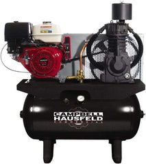 Campbell Hausfeld - 13 HP Stationary Gas Air Compressor - Honda Engine, Horizontal Configuration, 30 Gallon, 24.3 CFM, 175 Max psi - Americas Tooling