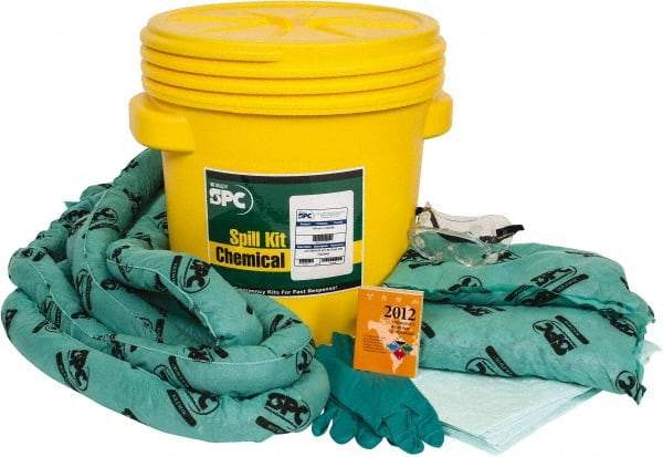 Brady SPC Sorbents - 15 Gal Capacity Hazardous Materials Spill Kit - 20 Gal Polyethylene Lab Pack - Americas Tooling