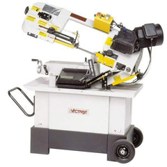 Vectrax - 7 x 10-1/2" Manual Combo Horizontal & Vertical Bandsaw - 1 Phase, 45° Vise Angle of Rotation, 1 hp, 240 Volts, Geared Head Drive - Americas Tooling