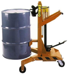 Wesco Industrial Products - 1,100 Lb Load Capacity, 55 Gal Drum Transporter - For 55 Gal Drums - Americas Tooling