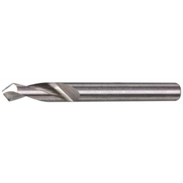 Made in USA - 1" Body Diam, 60°, 3-1/2" OAL, Solid Carbide Spotting Drill - Americas Tooling