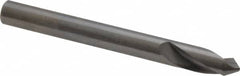 Made in USA - 1/4" Body Diam, 90°, 2-1/2" OAL, Solid Carbide Spotting Drill - Americas Tooling