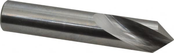 Made in USA - 3/4" Body Diam, 90°, 4" OAL, Solid Carbide Spotting Drill - Americas Tooling