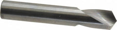 Made in USA - 1/2" Body Diam, 120°, 3" OAL, Solid Carbide Spotting Drill - Americas Tooling