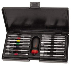 GearWrench - 16 Piece 3/16 to 1/2" Nutdriver Set - Interchangeable, Ratcheting Handle - Americas Tooling