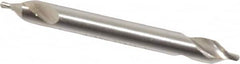 Walter-Titex - Metric Plain Cut 60° Incl Angle High Speed Steel Combo Drill & Countersink - Americas Tooling