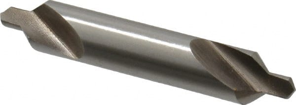 Interstate - #5 Plain Cut 82° Incl Angle High Speed Steel Combo Drill & Countersink - Americas Tooling