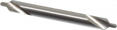 Interstate - #1 Plain Cut 90° Incl Angle High Speed Steel Combo Drill & Countersink - Americas Tooling