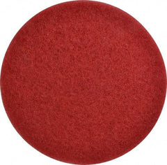 3M - Spray Buffing Pad - 13" Machine, Red Pad, Polyester - Americas Tooling