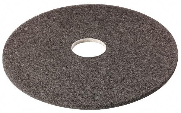 3M - Stripping Pad - 17" Machine, Black Pad, Nylon & Polyester - Americas Tooling