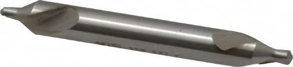 Walter-Titex - Metric Plain Cut 60° Incl Angle High Speed Steel Combo Drill & Countersink - Americas Tooling