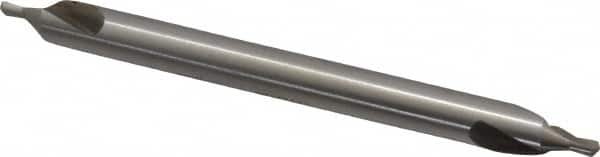 Interstate - #4 Plain Cut 60° Incl Angle High Speed Steel Combo Drill & Countersink - Americas Tooling