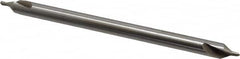 Interstate - #4-1/2 Plain Cut 60° Incl Angle High Speed Steel Combo Drill & Countersink - Americas Tooling