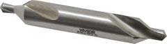 Interstate - #5 Plain Cut 60° Incl Angle Cobalt Combo Drill & Countersink - Americas Tooling