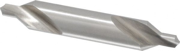 Interstate - #6 Plain Cut 60° Incl Angle Cobalt Combo Drill & Countersink - Americas Tooling