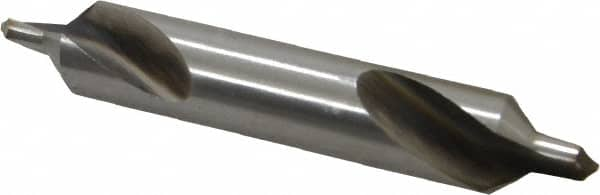 Interstate - #5 Plain Cut 82° Incl Angle Cobalt Combo Drill & Countersink - Americas Tooling