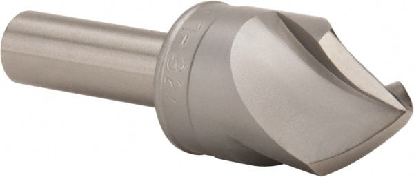 M.A. Ford - 1" Head Diam, 1/2" Shank Diam, 3 Flute 82° High Speed Steel Countersink - Americas Tooling