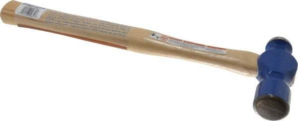 Vaughan Bushnell - 1-1/2 Lb Head Ball Pein Hammer - Hickory Handle, 15-1/4" OAL - Americas Tooling