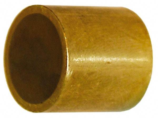 Mag-Mate - 3/4" Diam x 3/4" High, 0.06 Lb Average & 0.13 Lb Max Pull Force, Brass Alnico Shielded Magnet - 800°F Max Operating Temp, 0.062" Wall Thickness - Americas Tooling